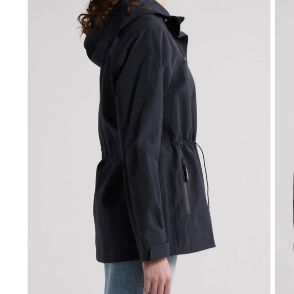 Ilse Jacobsen Sz 8 Blue Rainvision Waterproof Hooded Raincoat Jacket - Picture 3 of 10